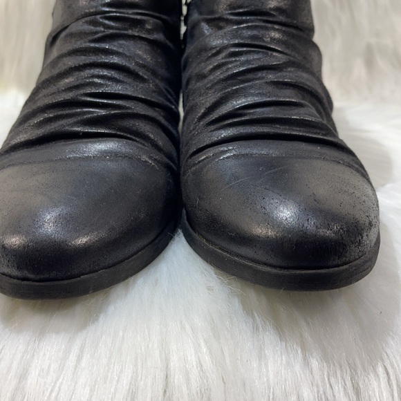 BareTraps Guenna Black Ankle Boots w/ Chain and Straps Detail - Picture 3 of 14